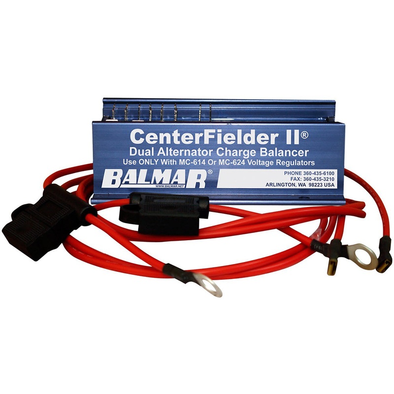 Balmar Centerfielder II 12/24V w/Wires – 2 Engines, 1 Bank [CFII-12/24]