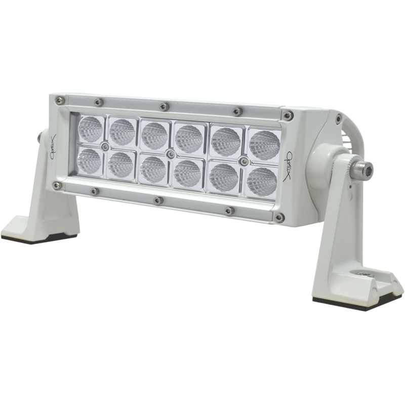 Hella Marine Value Fit Sport Series 12 LED Flood Light Bar – 8″ – White [357208011]