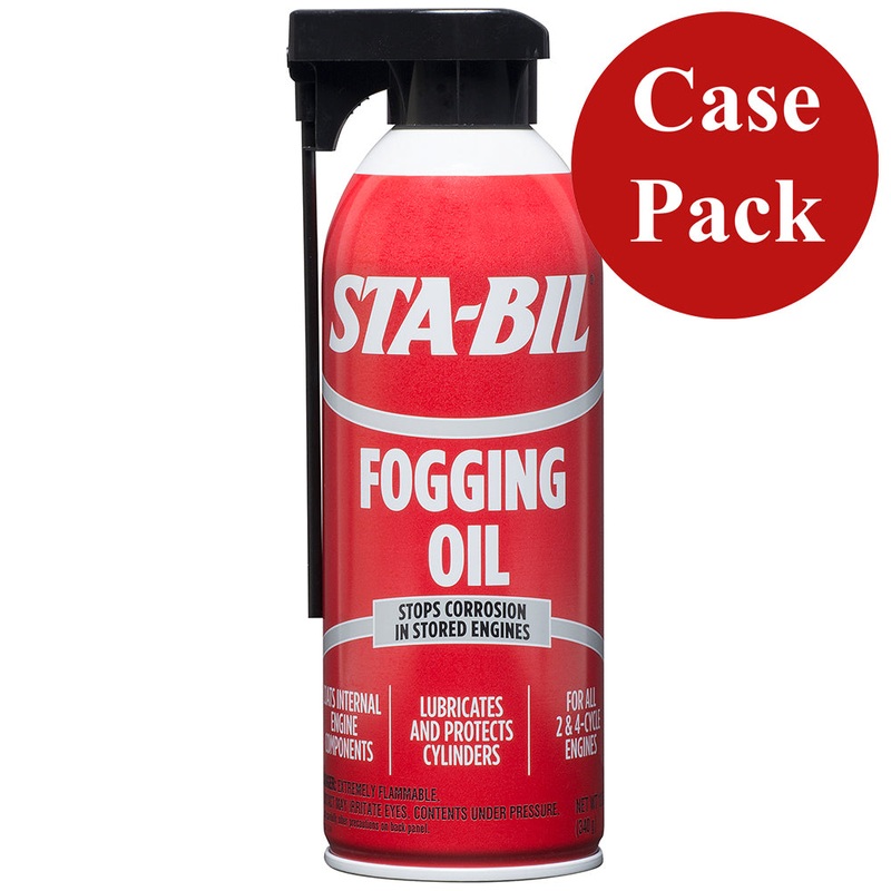 STA-BIL Fogging Oil – 12oz *Case of 6* [22001CASE]