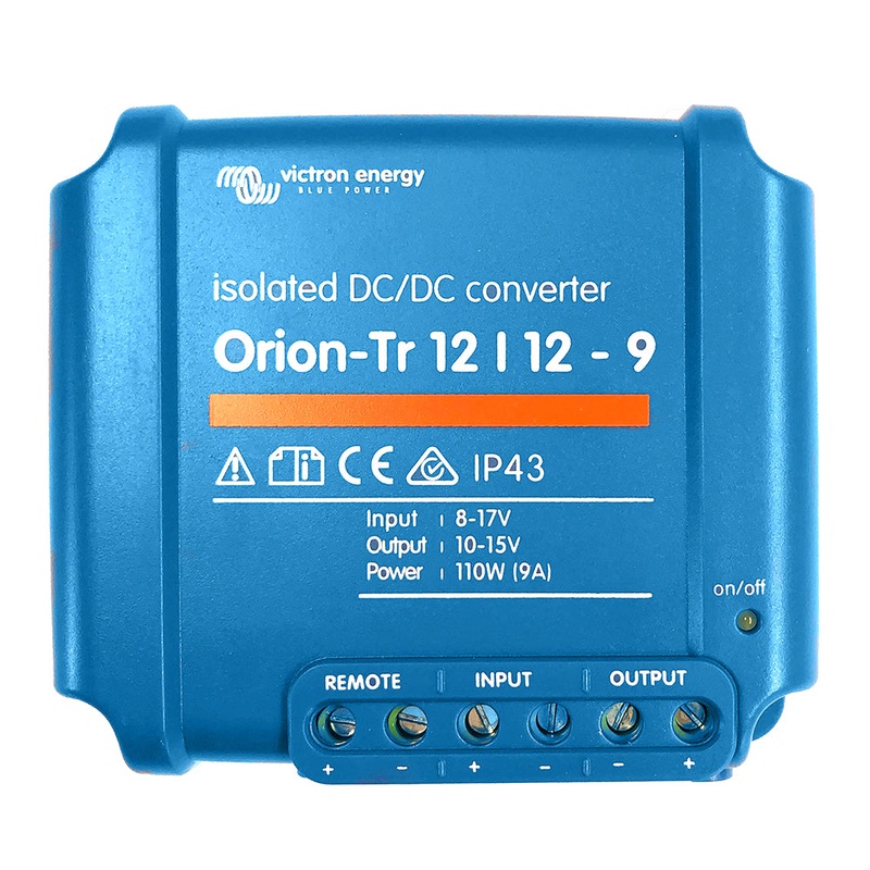 Victron Orion-TR DC-DC Converter – 12 VDC to 12 VDC – 9AMP Isolated [ORI121210110R]