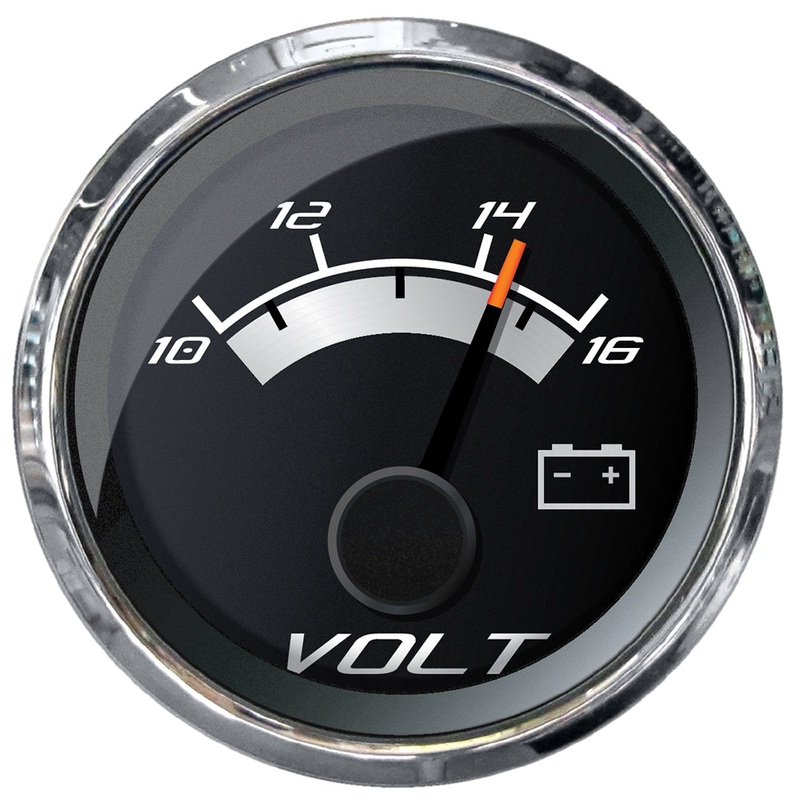 Faria Platinum 2″ Voltmeter (10-16 VDC) [22022]