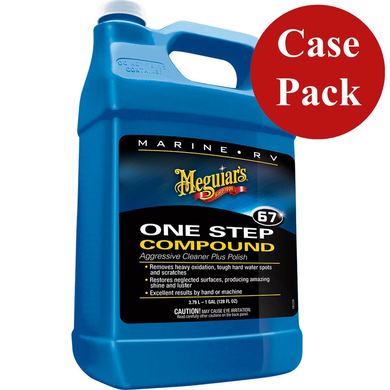 Meguiars Marine One-Step Compound – 1 Gallon *Case of 4* [M6701CASE]