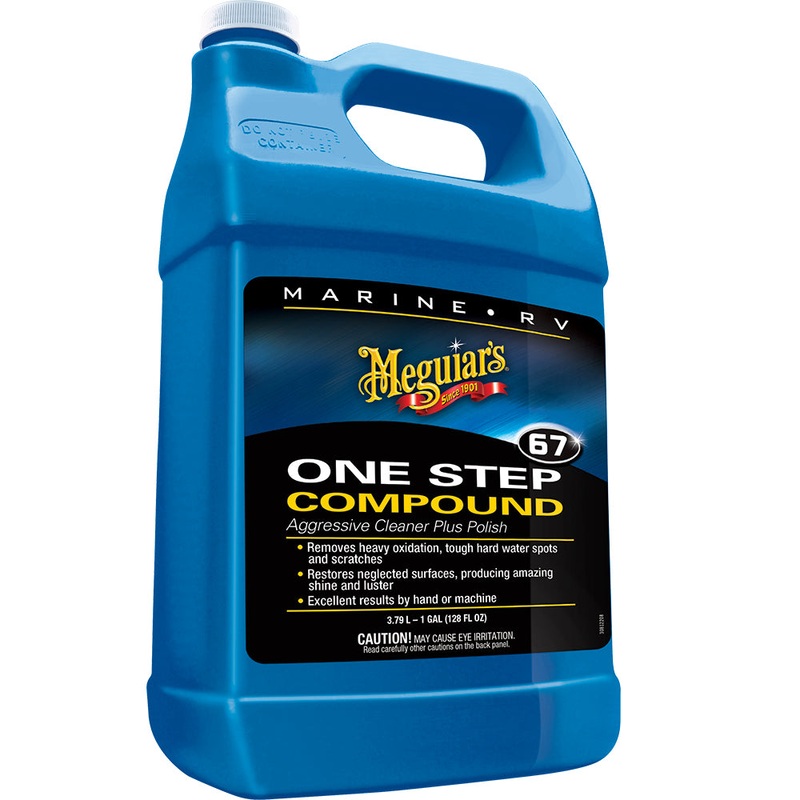 Meguiars Marine One-Step Compound – 1 Gallon [M6701]