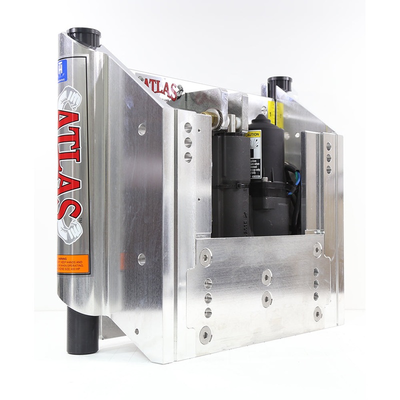 T-H Marine ATLAS 10″ Set Back Hydraulic Jack Plate Polished [AHJ-10V-DP]