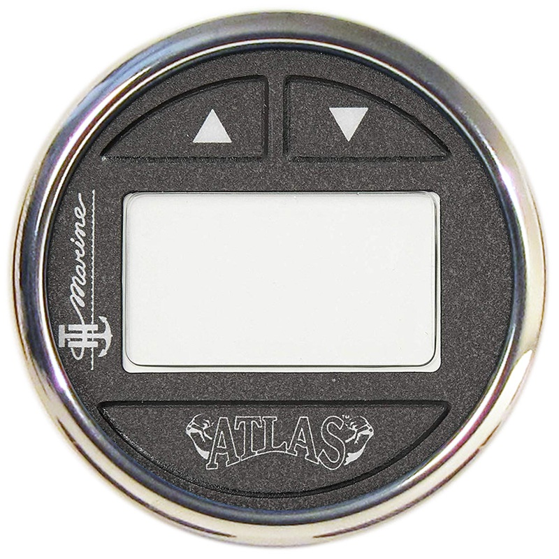 T-H Marine ATLAS Hydraulic Gauge Kit f/4″  8″ ATLAS Jack Plates – Stainless Steel Bezel [FAGK-1SS-DP]