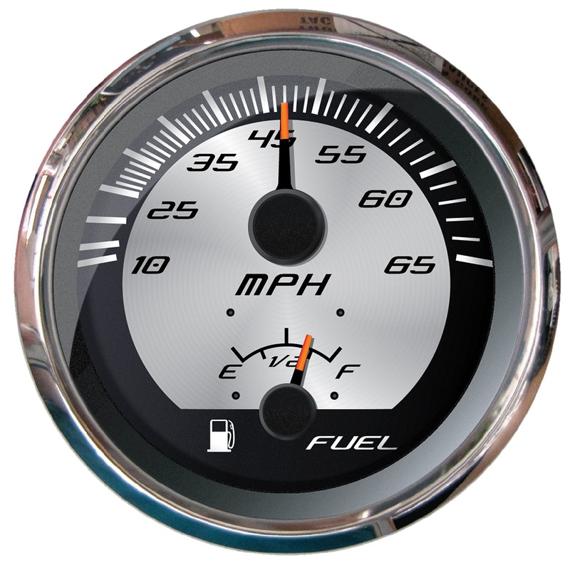 Faria Platinum 4″ Multi-Function – Speedometer  Fuel [22015]