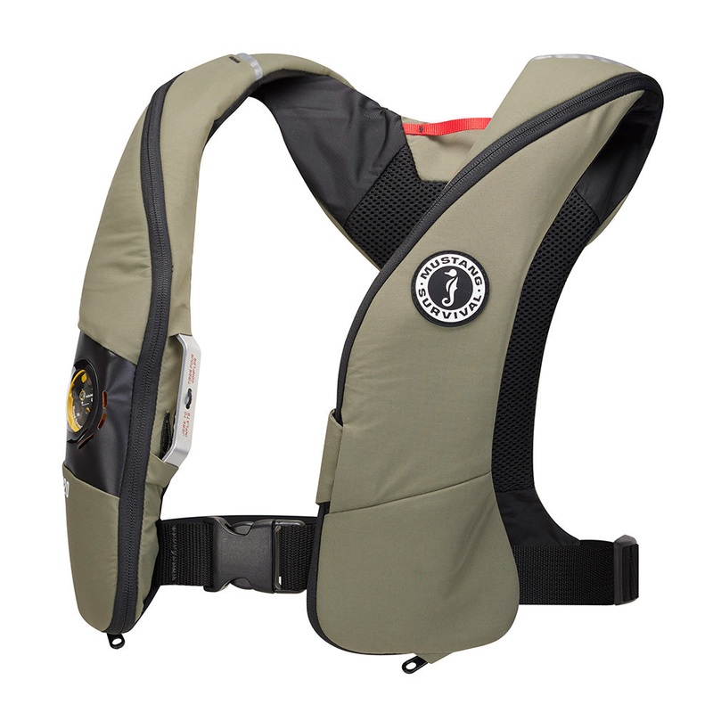 Mustang Elite 120 Coastal Inflatable PFD – Everglade Green [MD5170-292-0]