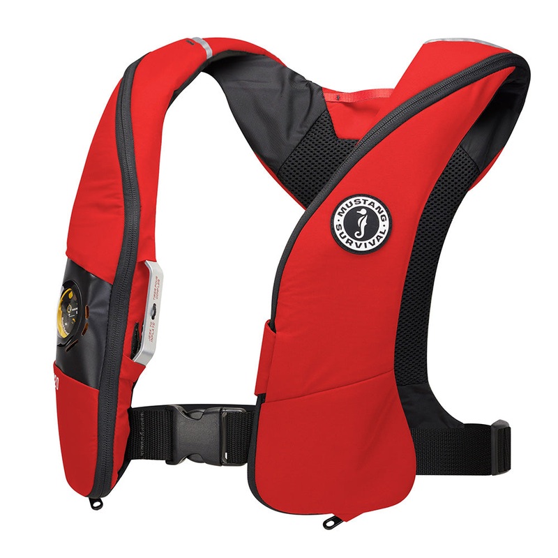 Mustang Elite 120 Coastal Inflatable PFD – Red [MD5170-4-0]