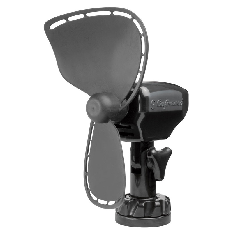 SEEKR by Caframo Ultimate 757 24V 2-Speed 7″ Fan – Direct Wire – Black [757CA24BBX]