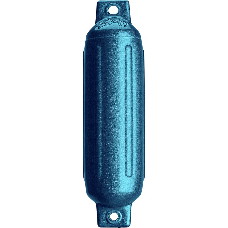 Polyform G-1 Twin Eye Fender 3.5″ x 12.8″ – Metallic Blue [G-1 METALLIC BLUE]