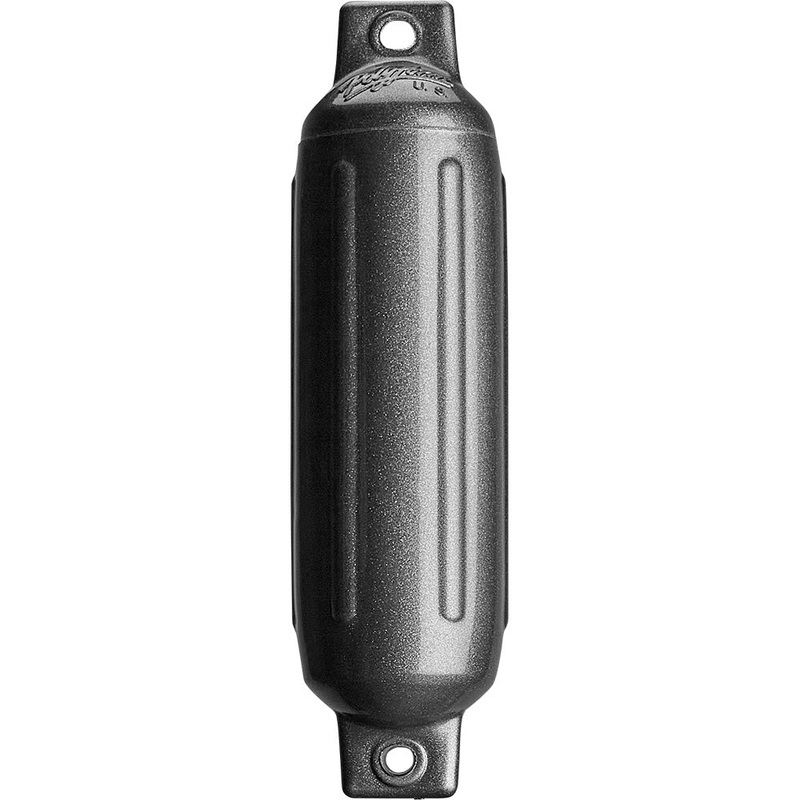 Polyform G-1 Twin Eye Fender 3.5″ x 12.8″ – Metallic Graphite [G-1 METALLIC GRAPHITE]