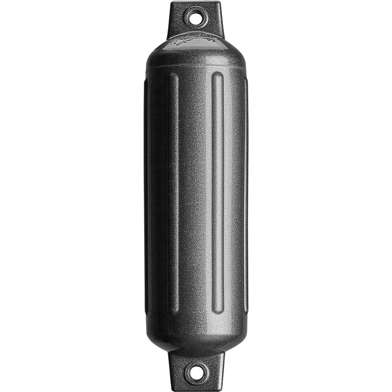 Polyform G-2 Twin Eye Fender 4.5″ x 15.5″ – Metallic Graphite [G-2 METALLIC GRAPHITE]