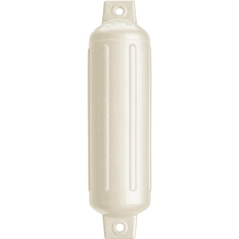 Polyform G-2 Twin Eye Fender 4.5″ x 15.5″ – Metallic White [G-2 METALLIC WHITE]