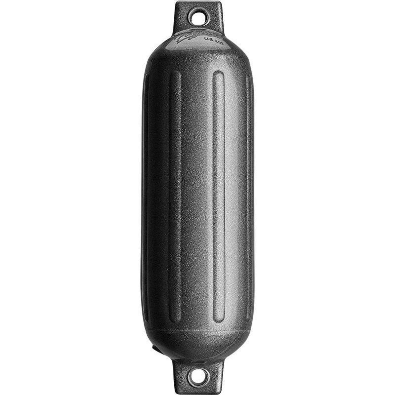 Polyform G-3 Twin Eye Fender 5.5″ x 19″ – Metallic Graphite [G-3 METALLIC GRAPHITE]