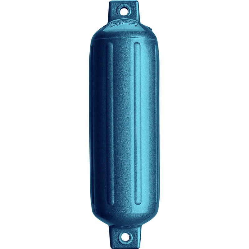 Polyform G-4 Twin Eye Fender 6.5″ x 22″ – Metallic Blue [G-4 METALLIC BLUE]