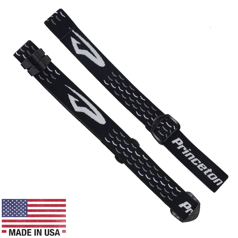 Princeton Tec 1″ APEX Head  Crown Strap – Black [HL-APX-BK]