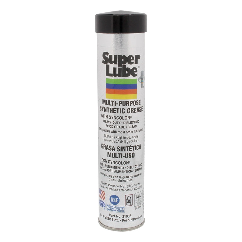 Super Lube Multi-Purpose Synthetic Grease w/Syncolon – 3oz Cartridge [21036]