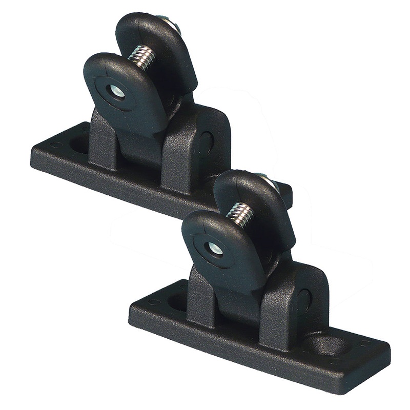 Carver Deck Hinge Nylon Pair – Black [7782B]