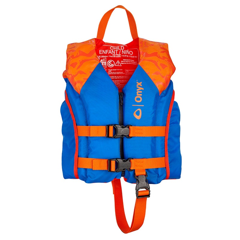 Onyx Shoal All Adventure Child Paddle  Water Sports Life Jacket – Orange [121000-200-001-21]