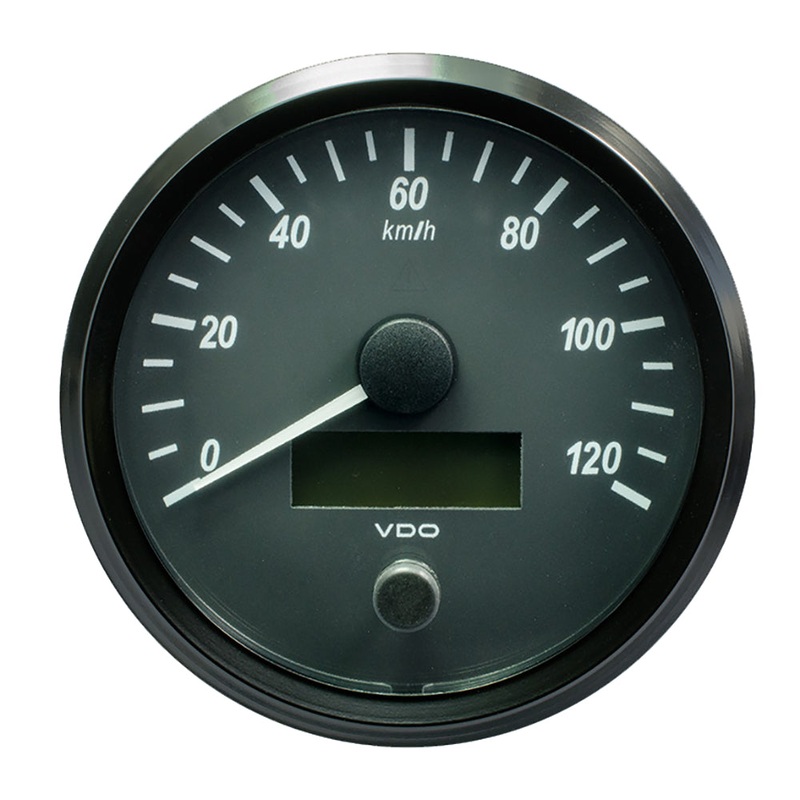 VDO SingleViu 100mm (4″) Speedometer – 120 KM/H [A2C3832860030]
