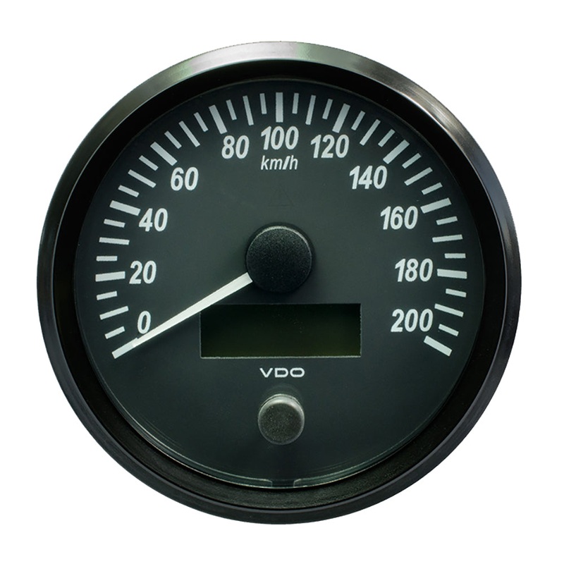 VDO SingleViu 100mm (4″) Speedometer – 140 MPH [A2C3832850030]