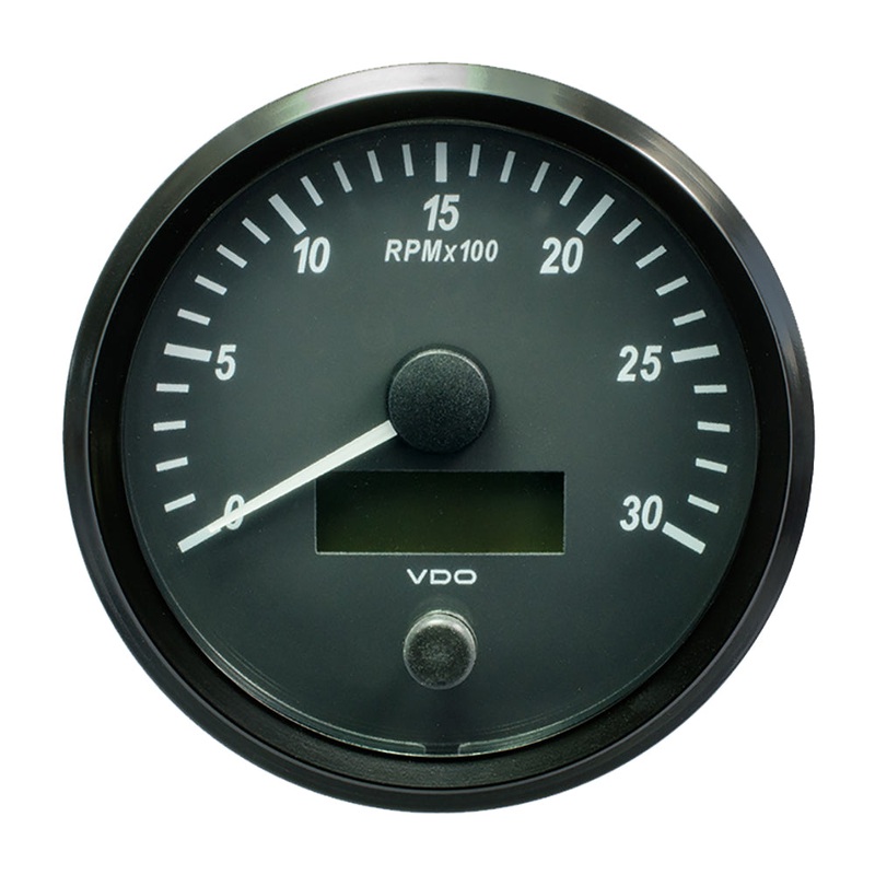 VDO SingleViu 100mm (4″) Tachometer – 3000 RPM [A2C3832810030]