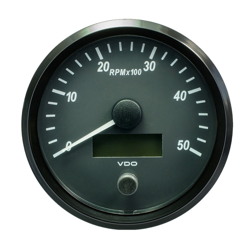 VDO SingleViu 100mm (4″) Tachometer – 5000 RPM [A2C3832790030]