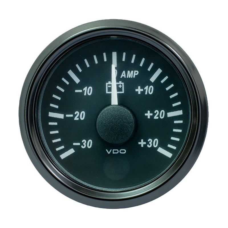 VDO SingleViu 52mm (2-1/16″) Ammeter – 30 AMP [A2C3833090030]