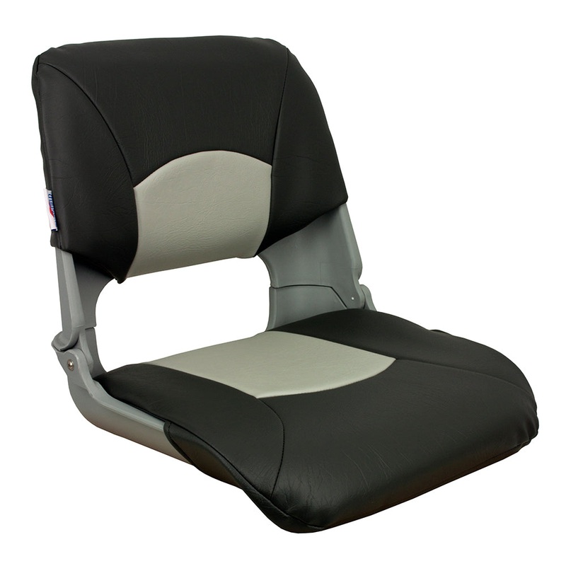 Springfield Skipper Standard Folding Seat – Grey/Charcoal [1061017]