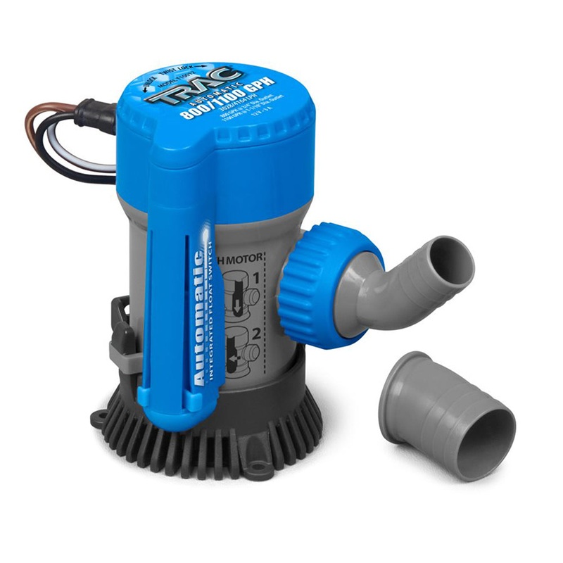 TRAC Outdoors Bilge Pump – 800/1100 GPH – Automatic [69311]