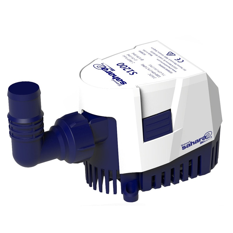 Attwood Sahara MK2 S1200 Bilge Pump 1200 GPH – 24V – Automatic [5513-7]