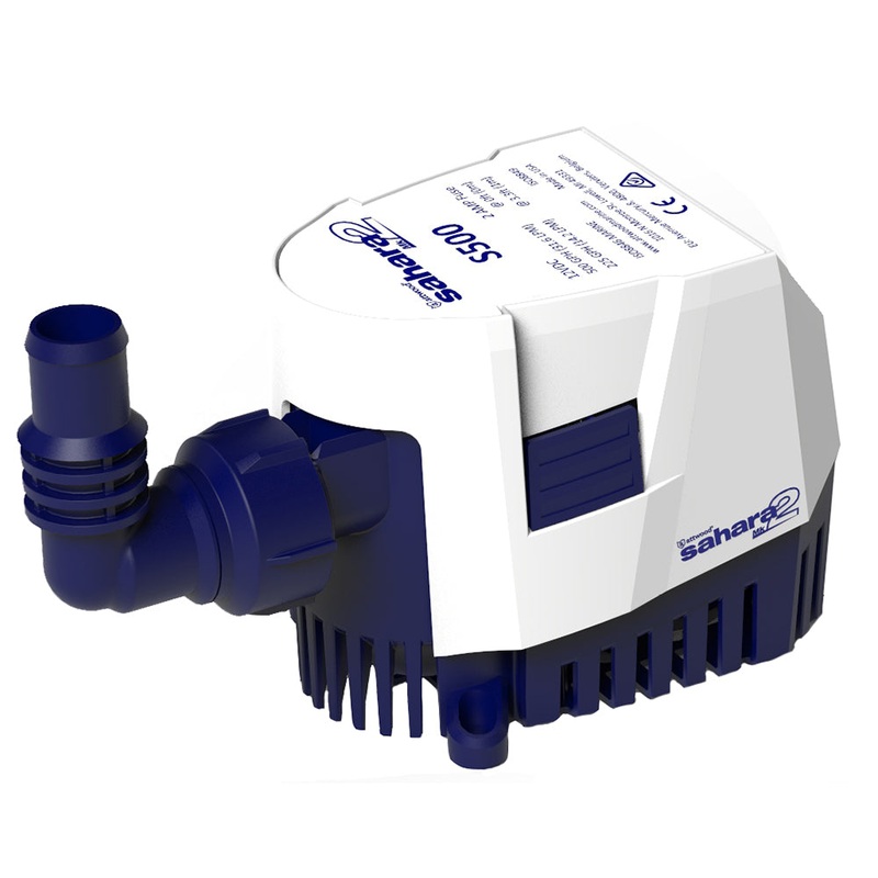 Attwood Sahara MK2 S500 Bilge Pump 500 GPH – 12V – Automatic [5505-7]