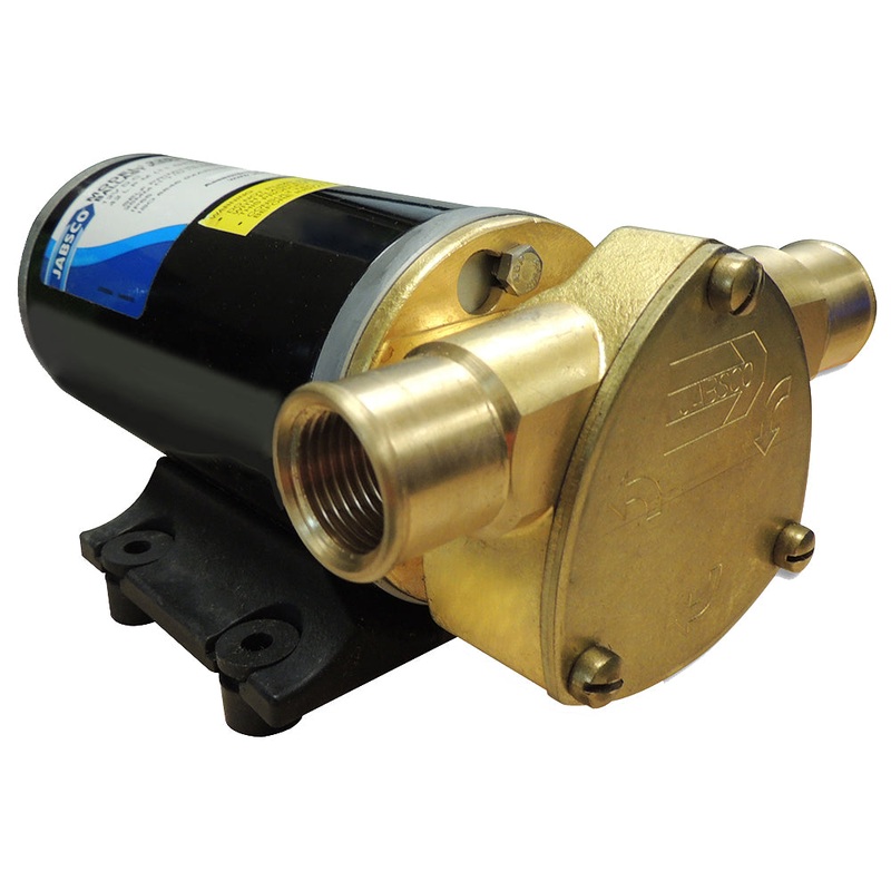 Jabsco Ballast King Bronze DC Pump with Deutsch Connector – No Reversing Switch – 15 GPM [22610-9427]