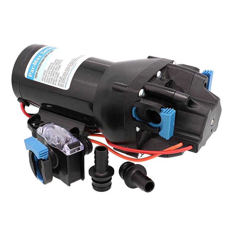 Jabsco Par-Max HD4 Heavy Duty Water Pressure Pump – 12V – 4 GPM – 40 PSI [Q401J-115S-3A]