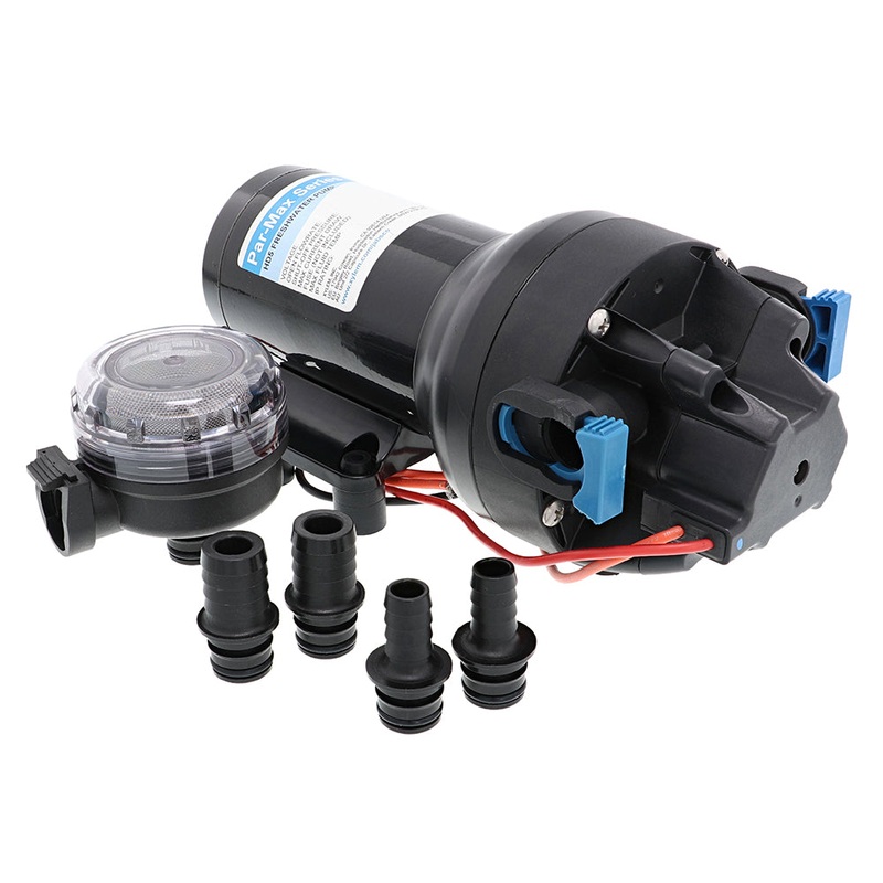Jabsco Par-Max HD5 Heavy Duty Water Pressure Pump – 12V – 5 GPM – 60 PSI [P501J-118S-3A]