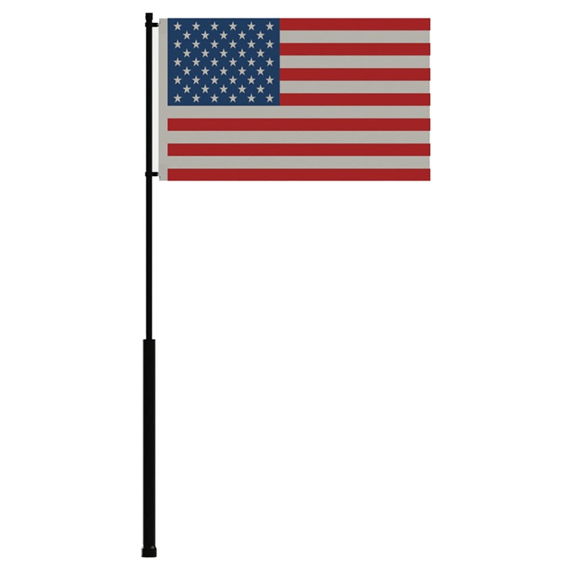 Mate Series Flag Pole – 36″ w/USA Flag [FP36USA]
