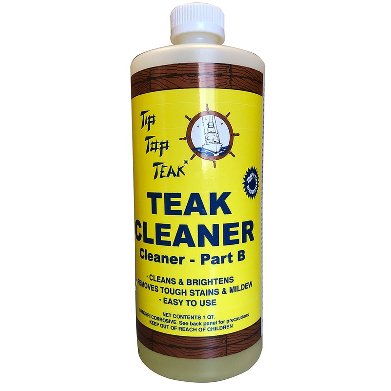 Tip Top Teak Cleaner Part B – Quart [TC862]
