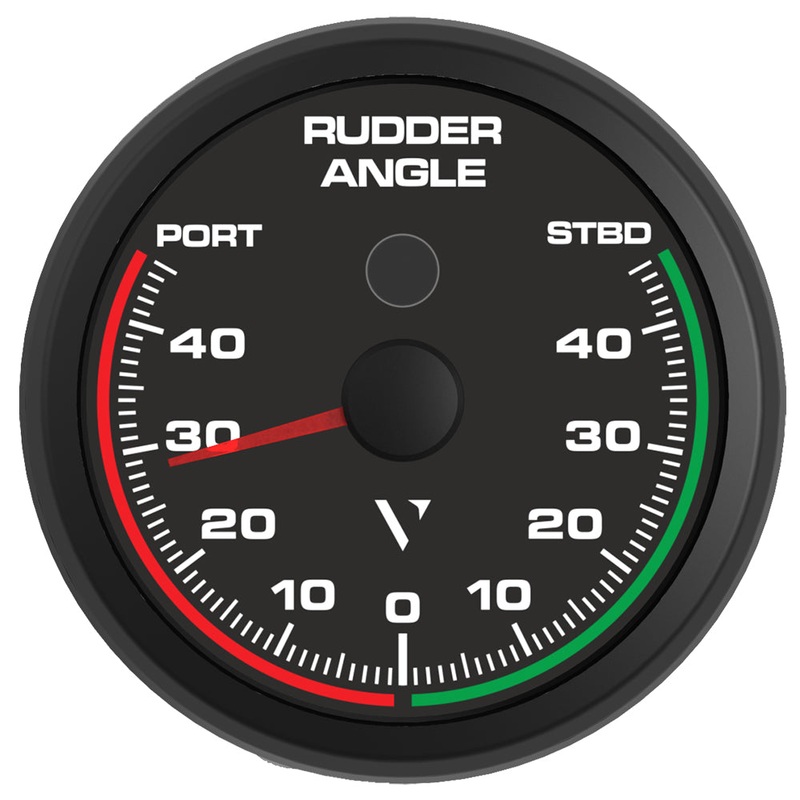 Veratron Professional 85MM (3-3/8″) Rudder Angle Indicator f/NMEA 0183 [B00067401]