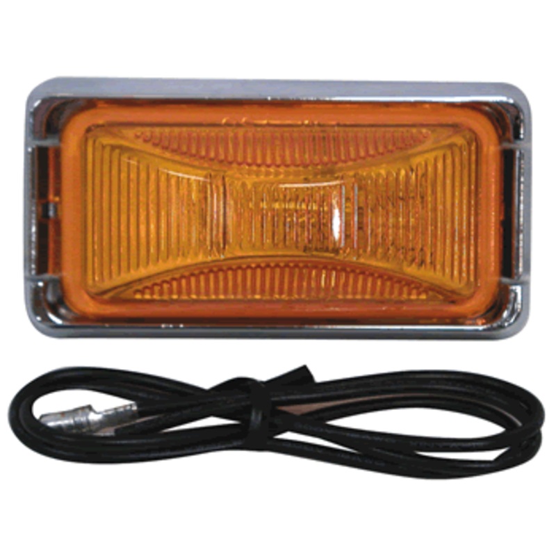Anderson Marine Clearance Light Kit Chr Amber [E150KA]