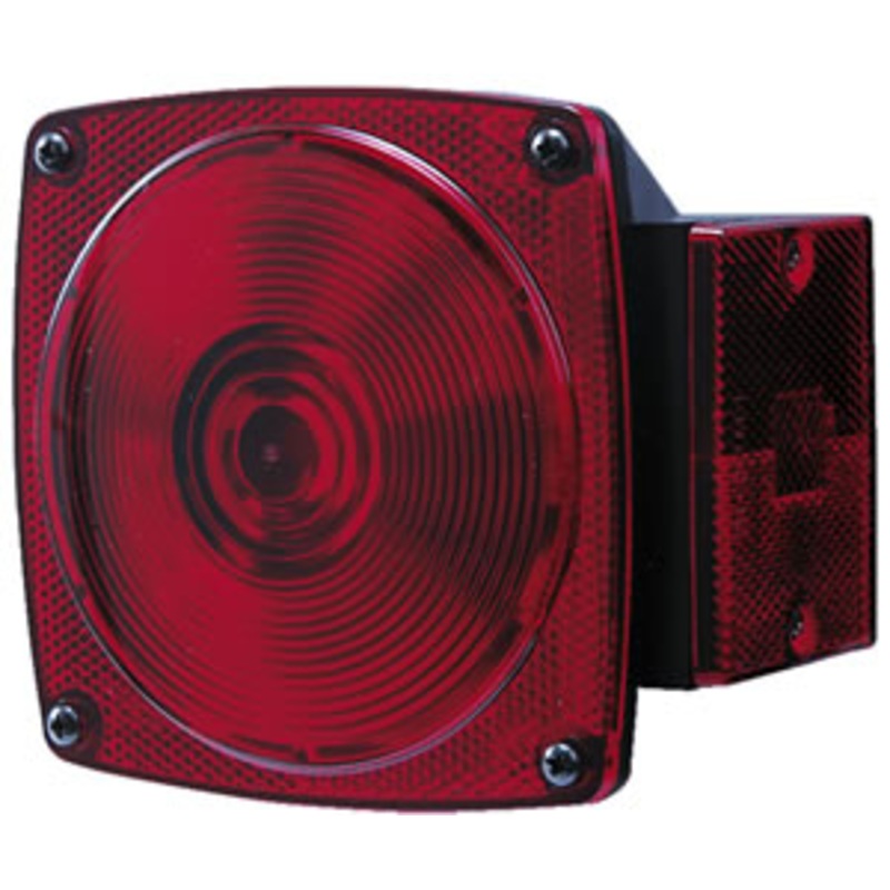 Anderson Marine Wide Comb Tail Light W/Lic Lt [E441L]