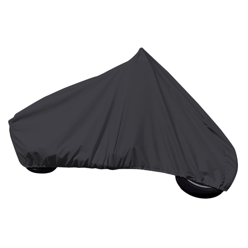 Carver Sun-Dura Full Dress Touring Motorcycle w/Up to 15″ Windshield Cover – Black [9003S-02]