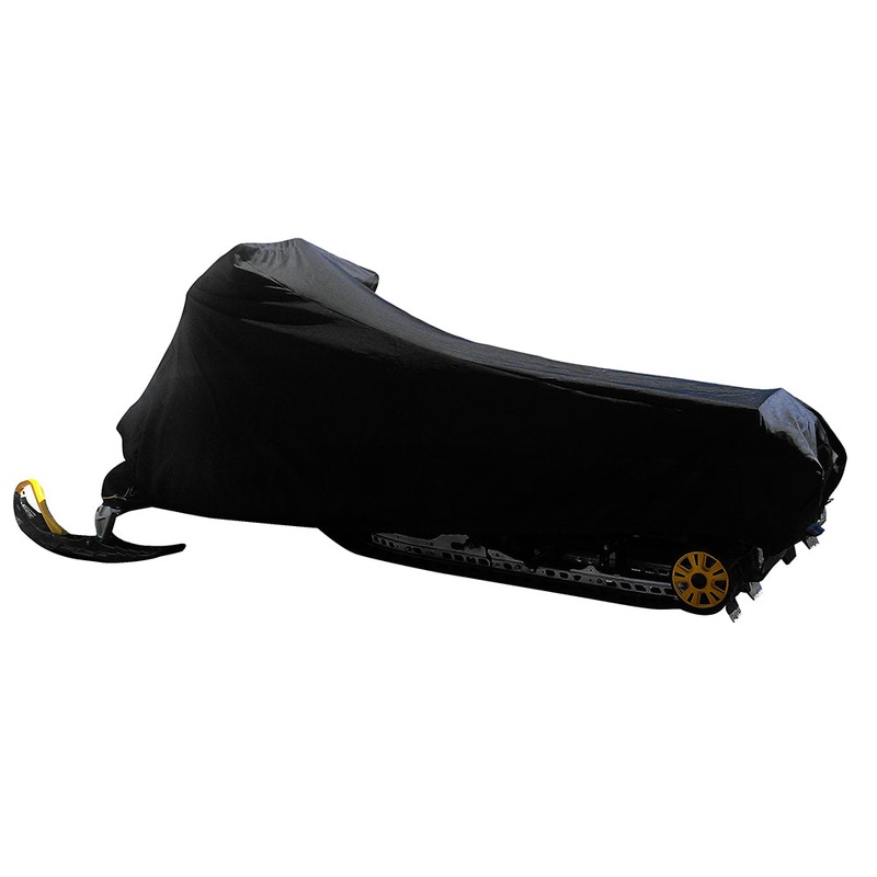 Carver Sun-Dura Large Snowmobile Cover – Black [1003S-02]