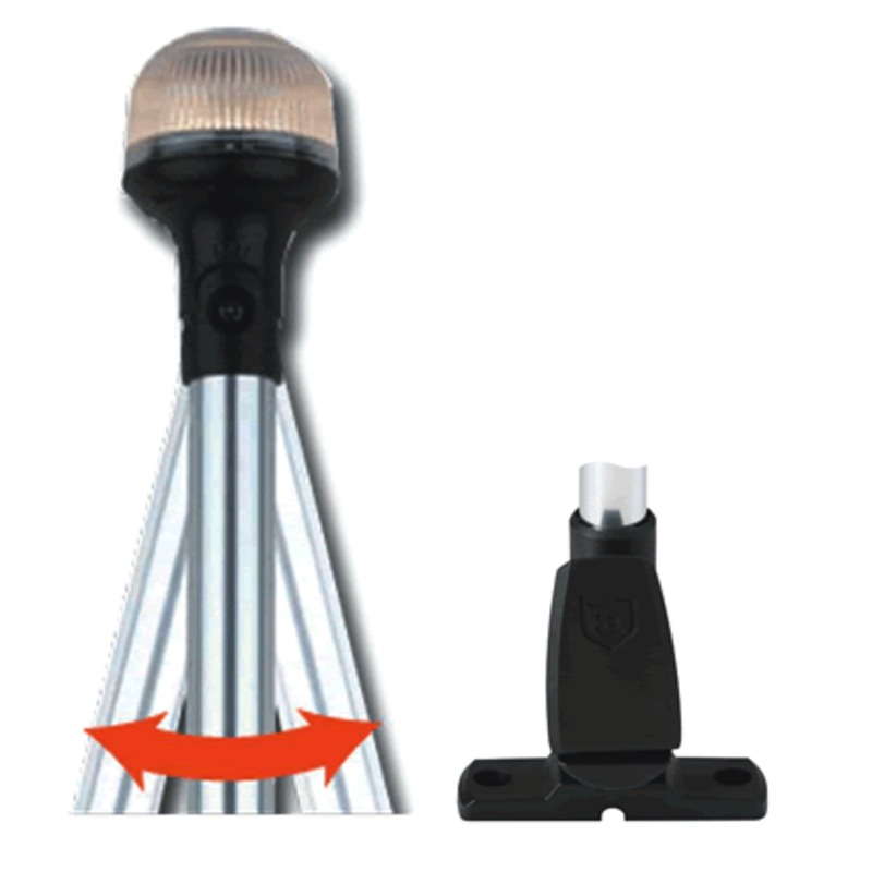 Attwood Anti-Glare Pole Light 20″ [5350-PA20-7]