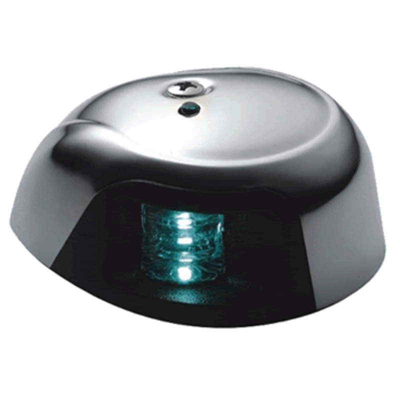 Attwood Side Light Green S/S Led [3530G7]