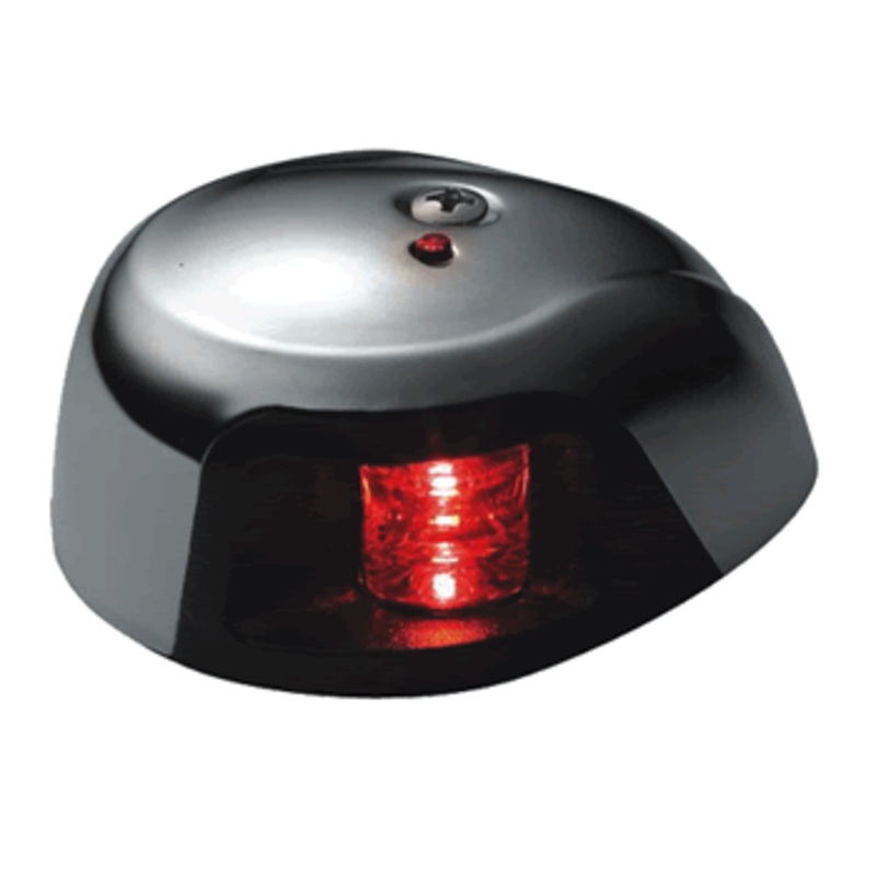 Attwood Side Light Red S/S Led [3530R7]