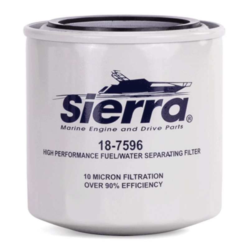 Sierra Fuel Filter Spin On Merc [18-7596]