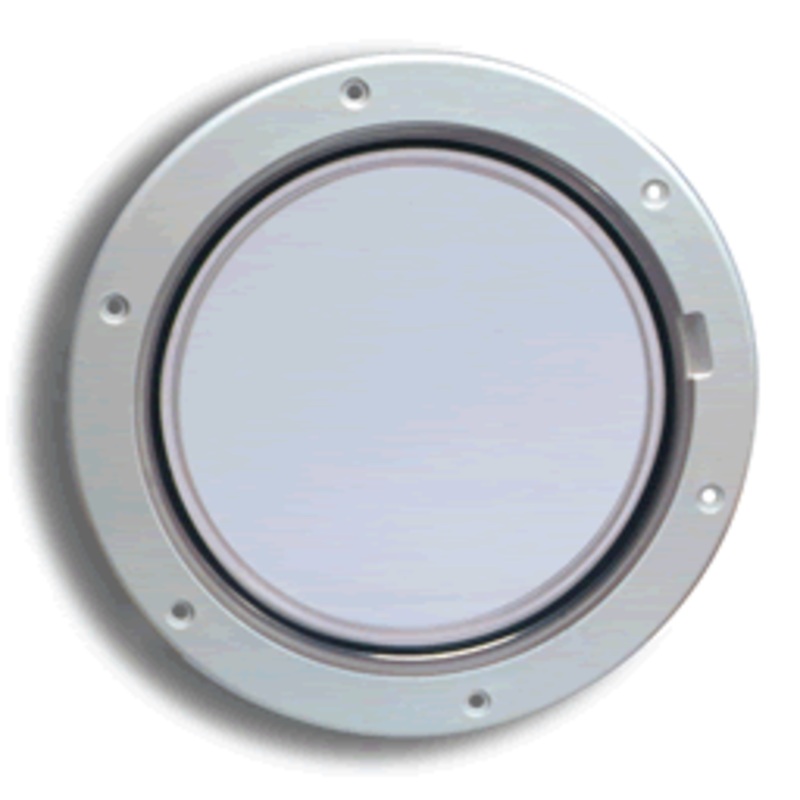 Beckson Deck Plate 6″ White/Clear [DP60-W-C]