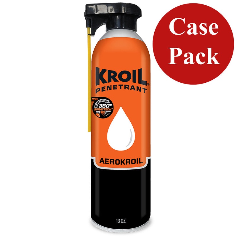 Kroil Original Penetrant – Aerosol – 13oz Can – Aerokroil Formula w/SprayTech *Case of 12 [KS132ST-CASE]