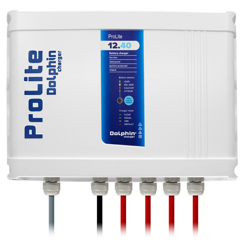 Dolphin ProLite Charger 4 Bank – 12V – 40A [99240]