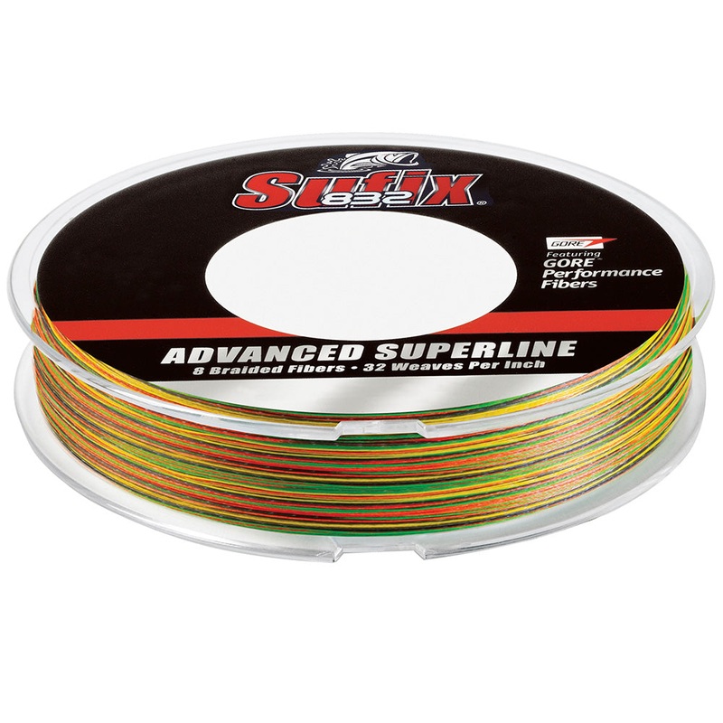 Sufix 832 Braid – 6lb – Fire Tiger – 300 yds [660-106FT]